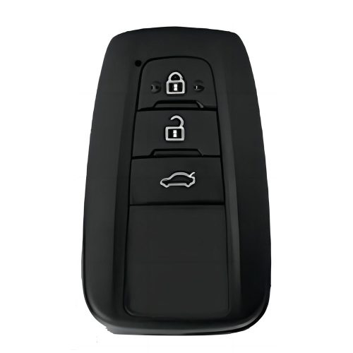 TOB1T1-Black-Silver Plating- Car Key Cover For Toyota