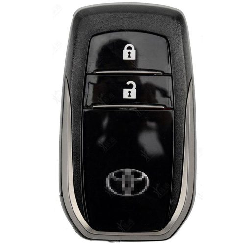 TOC2T1-White-Gold Plating- Car Key Cover For Toyota