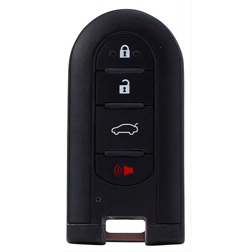 TOE4T1-Black-Gold Plating- Car Key Cover For Toyota