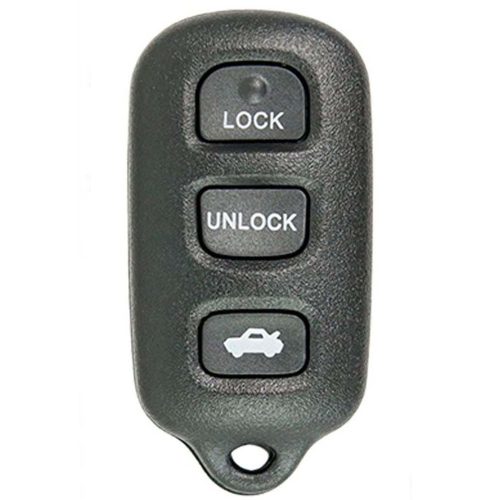 TOM1T1-Black-Gold Plating- Car Key Cover For Toyota