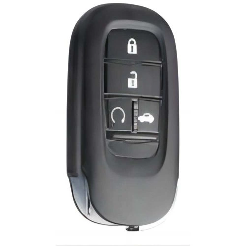 HOB1T1-Light Blue-Silver Plating- Car Key Cover For Honda