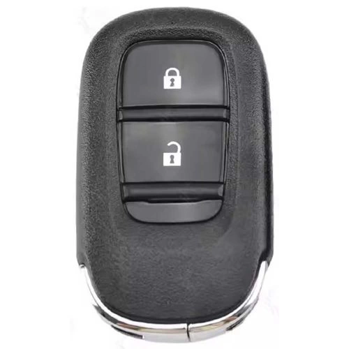 HOB2T1-White-Silver Plating- Car Key Cover For Honda