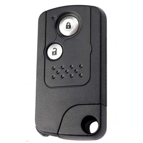 HOD2T1-Black-Silver Plating- Car Key Cover For Honda