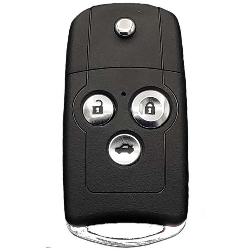 HOE1T1-Black-Gold Plating- Car Key Cover For Honda