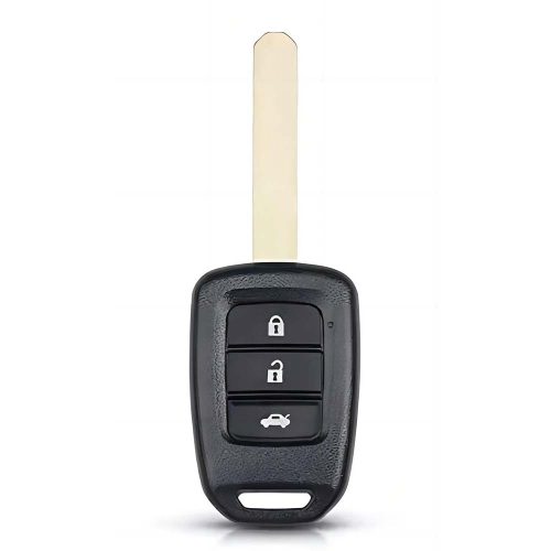 HOM2T1-Purple-Silver Plating- Car Key Cover For Honda