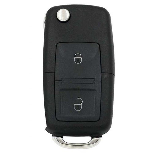 VOB2T1-Granny Grey-Gold Plating- Car Key Cover For Volkswagen SEAT skoda