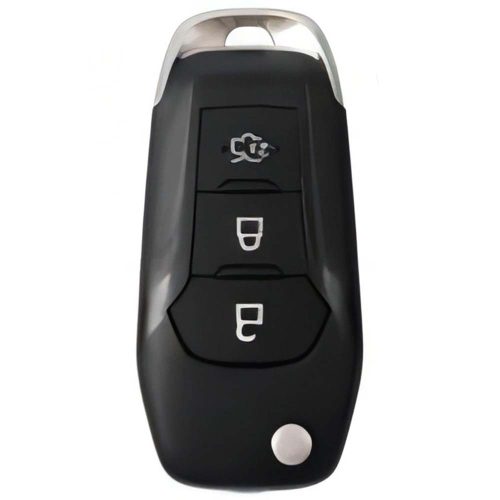 FOA1T1-Granny Grey-Gold Plating- Car Key Cover For Ford