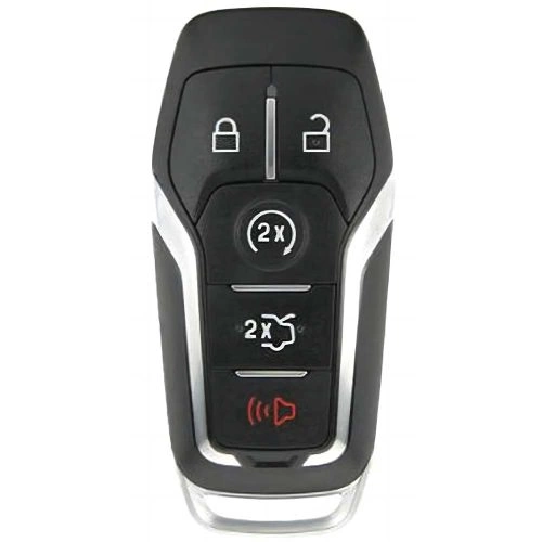 FOC2T1-Granny Grey-Gold Plating- Car Key Cover For Ford LINCOLN