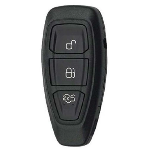 FOF1T1-Black-Gold Plating- Car Key Cover For Ford