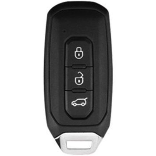 FOH1T1-Black-Silver Plating- Car Key Cover For Ford
