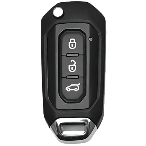 FOL1T1-Black-Gold Plating- Car Key Cover For Ford