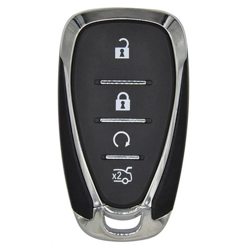 CEA4T1-Black-Silver Plating- Car Key Cover For Chevrolet
