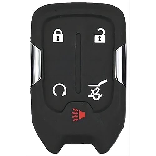 CEB1T1-Black-Silver Plating- Car Key Cover For Chevrolet