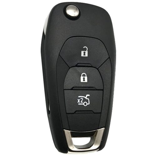 CEE1T1-Green-Gold Plating- Car Key Cover For Chevrolet
