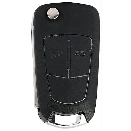 OLA2T1-Granny Grey-Gold Plating- Car Key Cover For Opel