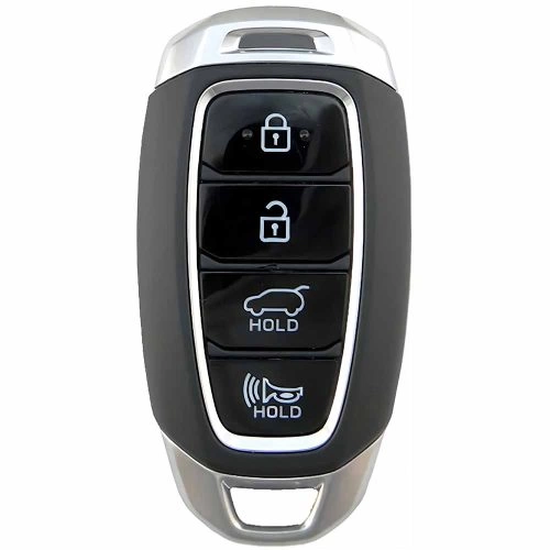 HYA3T1-White-Gold Plating- Car Key Cover For Hyundai