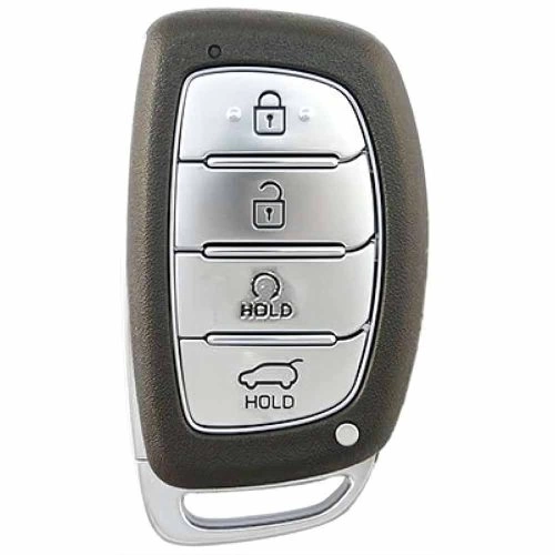 HYD4T1-Black-Gold Plating- Car Key Cover For Hyundai