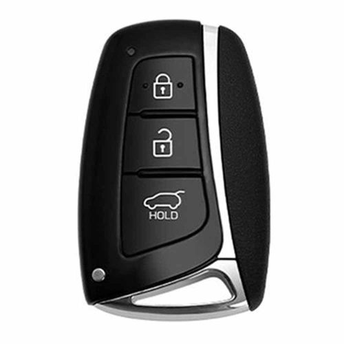 HYH1T1-White-Gold Plating- Car Key Cover For Hyundai GENESIS