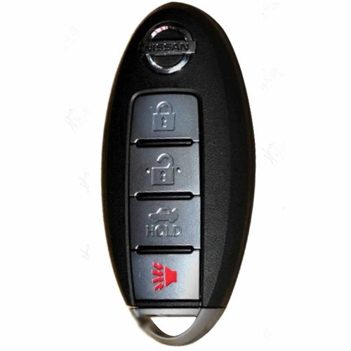 NIB5T1-Red-Gold Plating- Car Key Cover For Nissan Infiniti