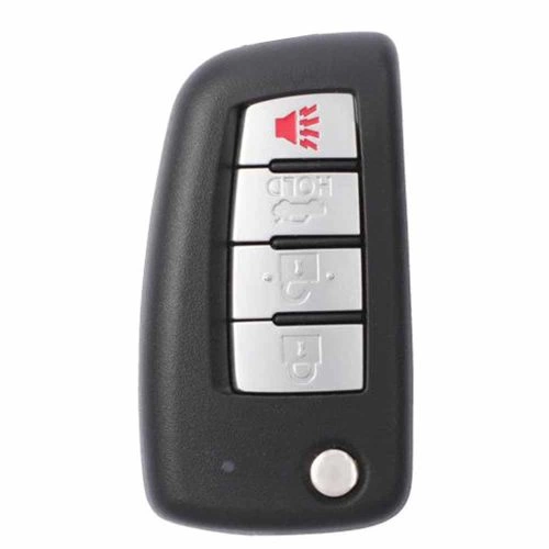 NIC4T1-Red-Gold Plating- Car Key Cover For Nissan