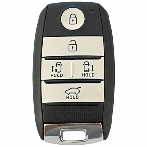 KIC4T1-White-Gold Plating- Car Key Cover For Kia