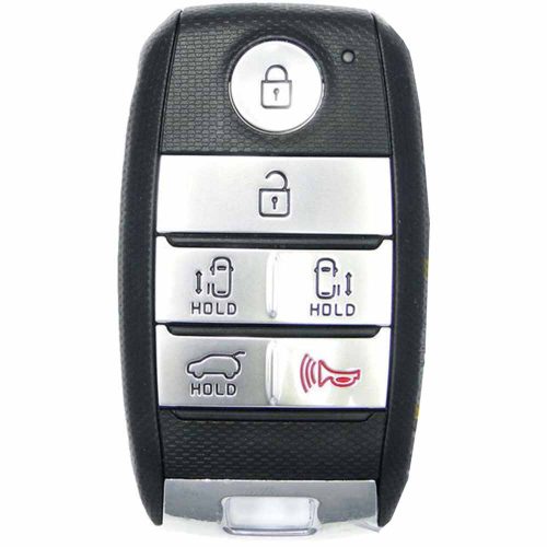 KIC5T1-Green-Gold Plating- Car Key Cover For Kia