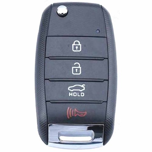 KIE2T1-Green-Gold Plating- Car Key Cover For Kia