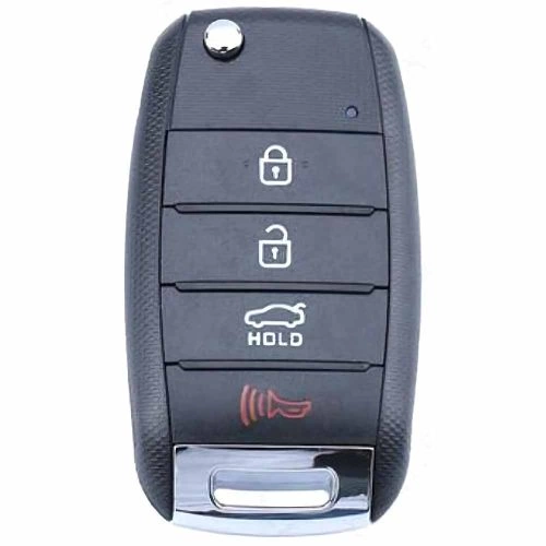 KIE2T1-Green-Gold Plating- Car Key Cover For Kia