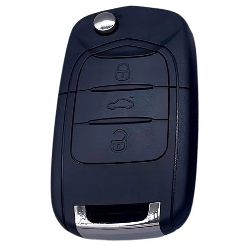 BAA1T1-Black-Gold Plating- Car Key Cover For BAOJUN
