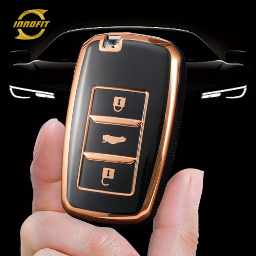 CHA1T1-Black-Gold Plating- Car Key Cover For CHANGAN