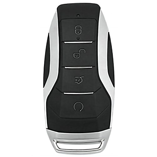 BYA1T1-White-Gold Plating- Car Key Cover For BYD