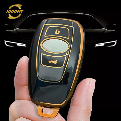 ROA1T1-Black-Gold Plating- Car Key Cover For Roewe