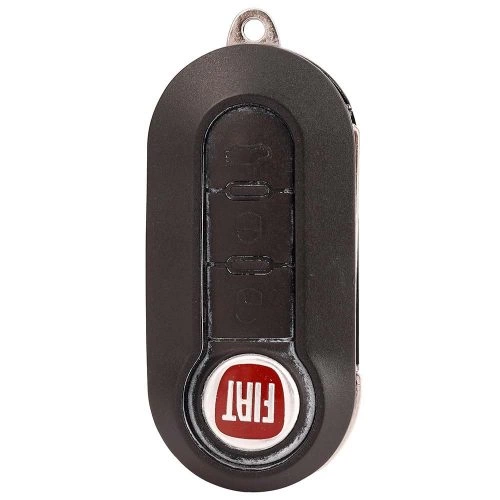 FIA1T1-Nero-Placcatura oro-Copertura chiave auto per Fiat