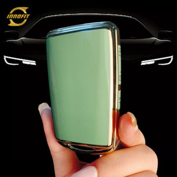 MAA1T1-Green-Gold Plating- Car Key Cover For Mazda