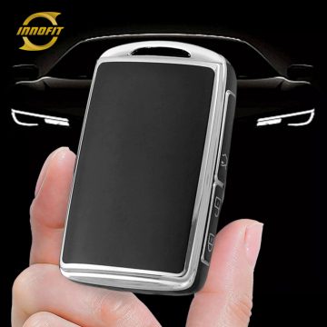 MAA1T1-Black-Silver Plating- Car Key Cover For Mazda