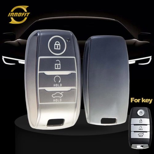 KIC3T1-Gradient Gray- Car Key Cover For Kia