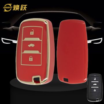 CHA1T1-Red-Gold Plating- Car Key Cover For CHANGAN