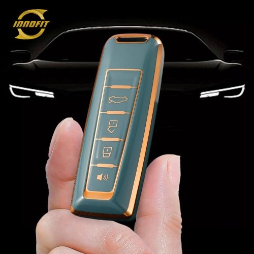 WYA1T1-Granny Grey-Gold Plating- Car Key Cover For WEY