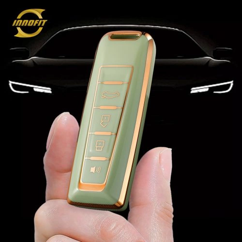 WYA1T1-Green-Gold Plating- Car Key Cover For WEY
