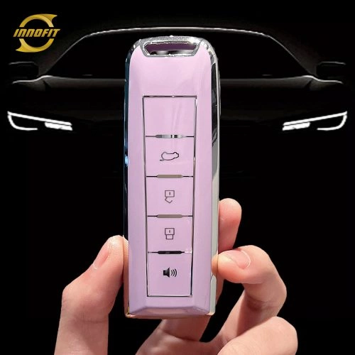WYA1T1-Purple-Silver Plating- Car Key Cover For WEY