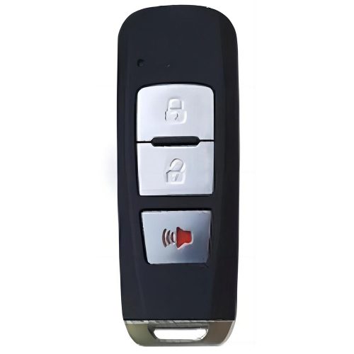 PRA1T1-Black-Gold Plating- Car Key Cover For Proton