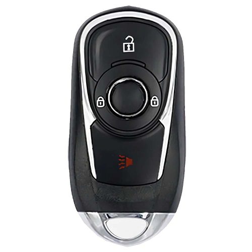 BUA1T1-Black-Gold Plating- Car Key Cover For Buick