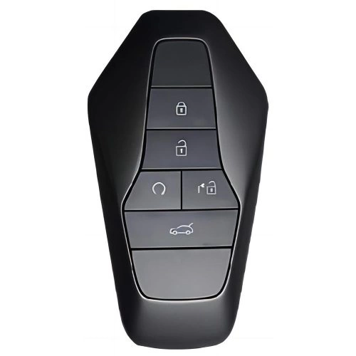 HEA1T1-블랙-실버 도금-자동차 키 커버 여기유캔용