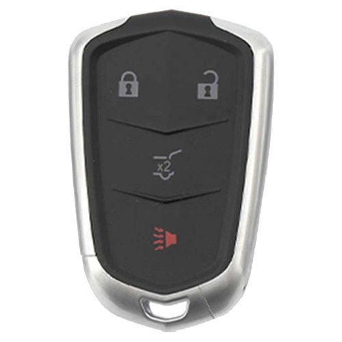 CAA1T1-Red-Gold Plating- Car Key Cover For Cadillac