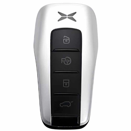 XPA1T1-Black-Silver Plating- Car Key Cover For XPENG