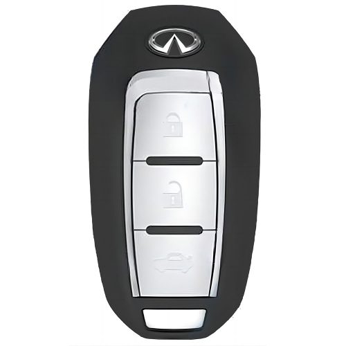 INA1T1-Green-Gold Plating- Car Key Cover For Infiniti