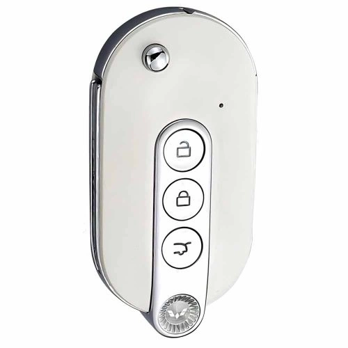 WUF1T1-White-Gold Plating- Car Key Cover For Wuling