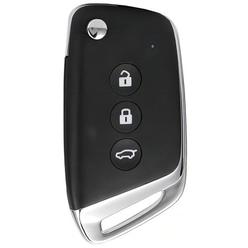BAD1T1-Granny Grey-Gold Plating- Car Key Cover For BAOJUN