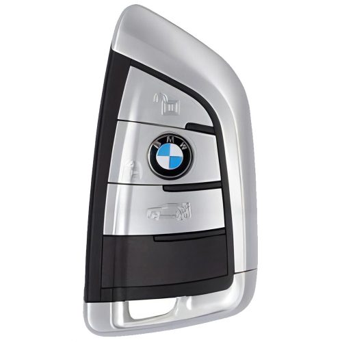 BMB2T1-White-Gold Plating- Car Key Cover For BMW