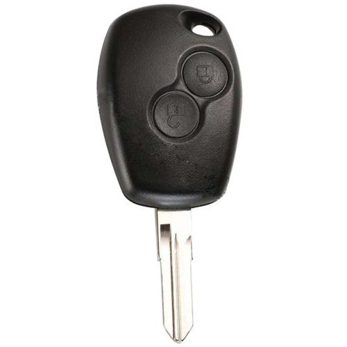 RED2T1-Red-Gold Plating- Car Key Cover For Renault Dacia